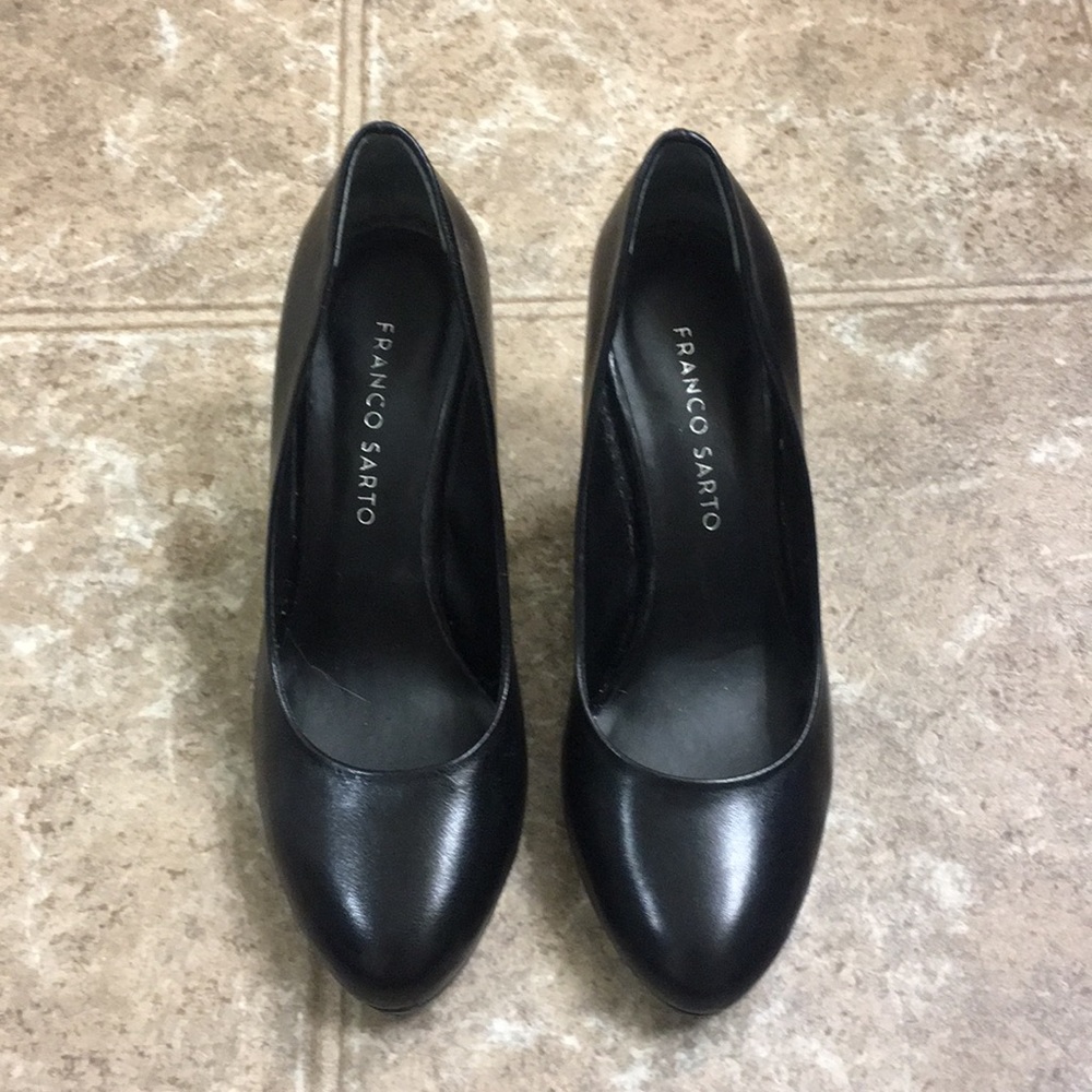 Like new Franco Sarto Black Heels